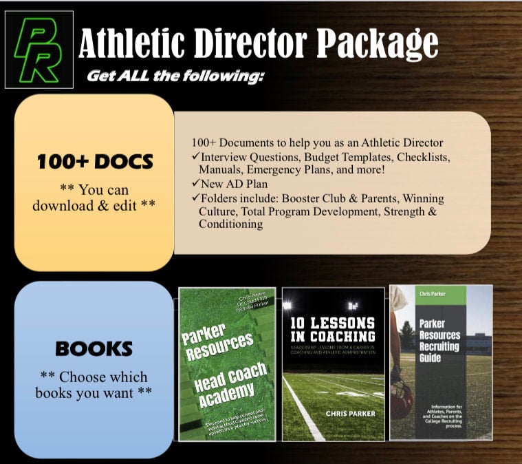 Athletic Director Package